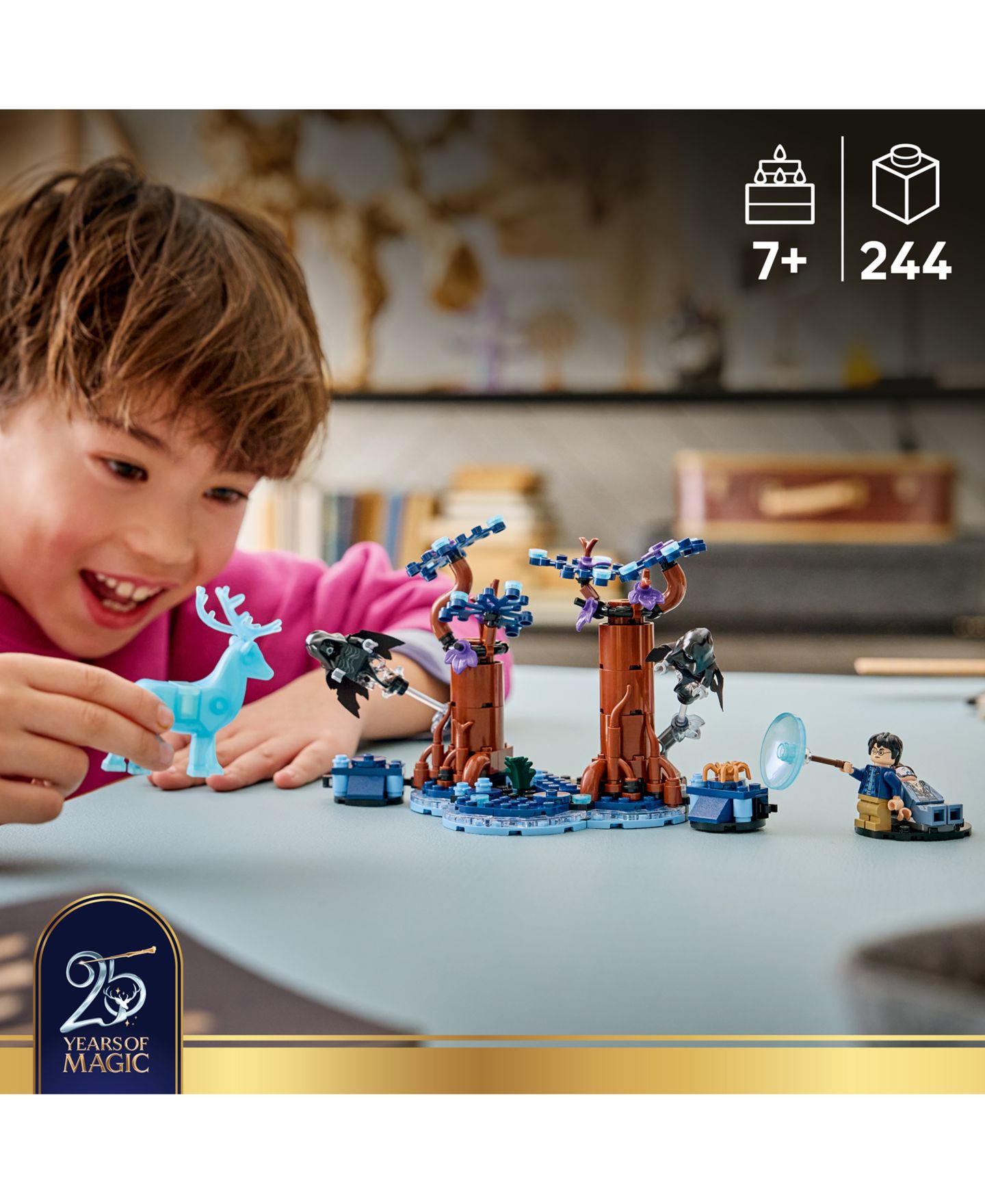 Детские конструкторы LEGO® Harry Potter Forbidden Forest: Expecto Patronum 76475, 244 Pieces — фото 2