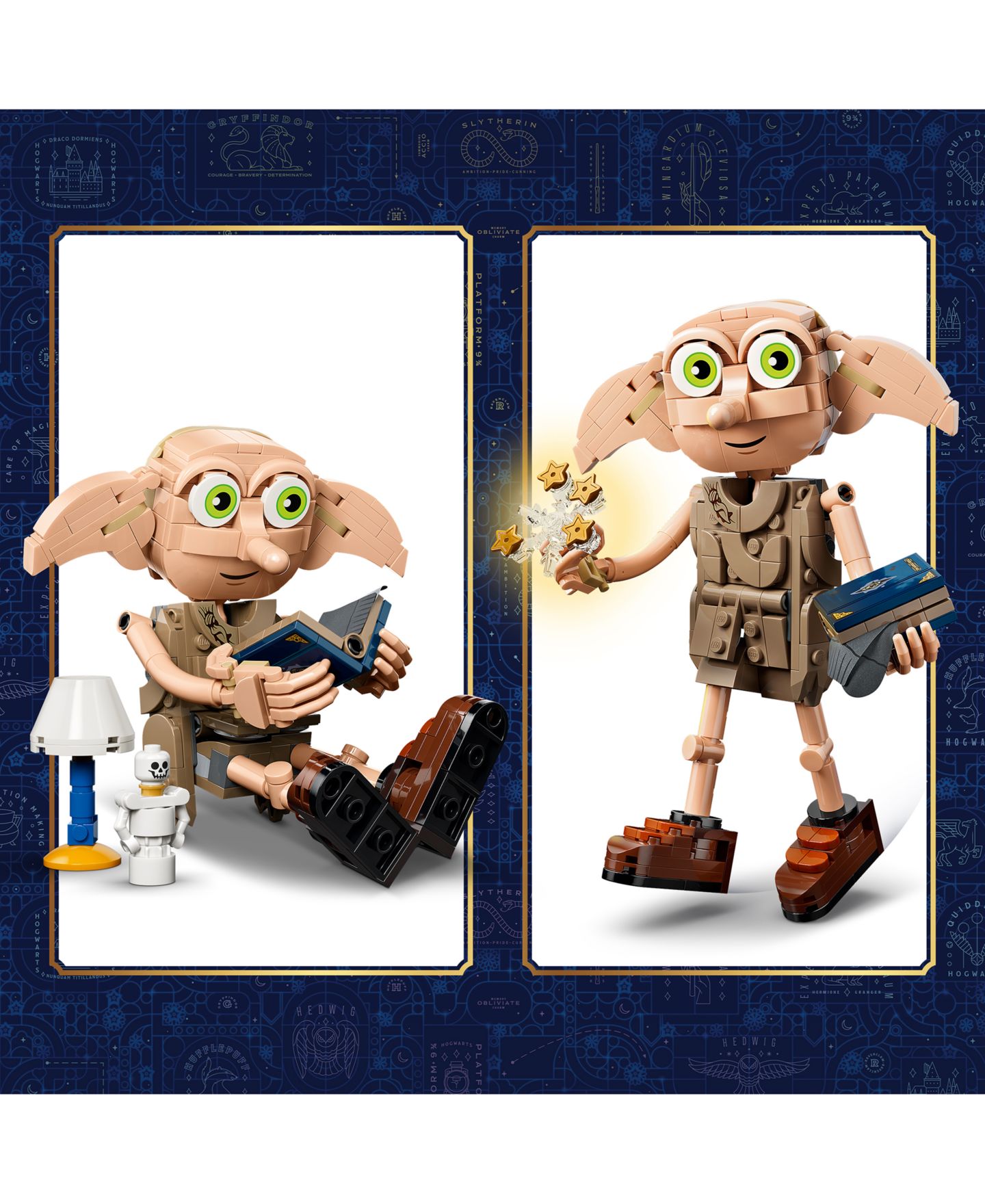 Детские конструкторы LEGO® Harry Potter Dobby the Free Elf 76469, 379 Pieces — фото 2