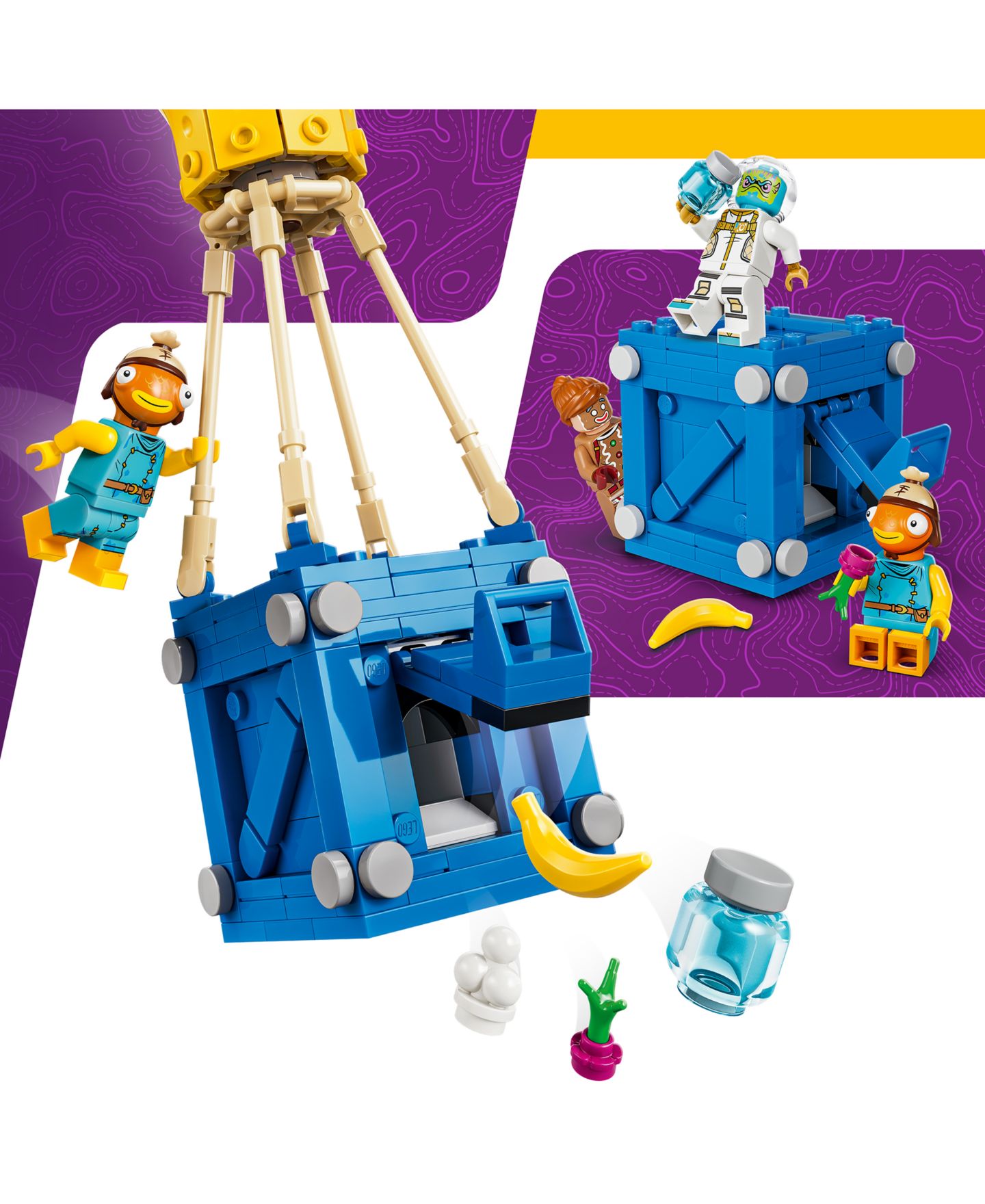 Детские конструкторы LEGO® Fortnite Supply Drop Building Toy 77080, 314 Pieces — фото 3