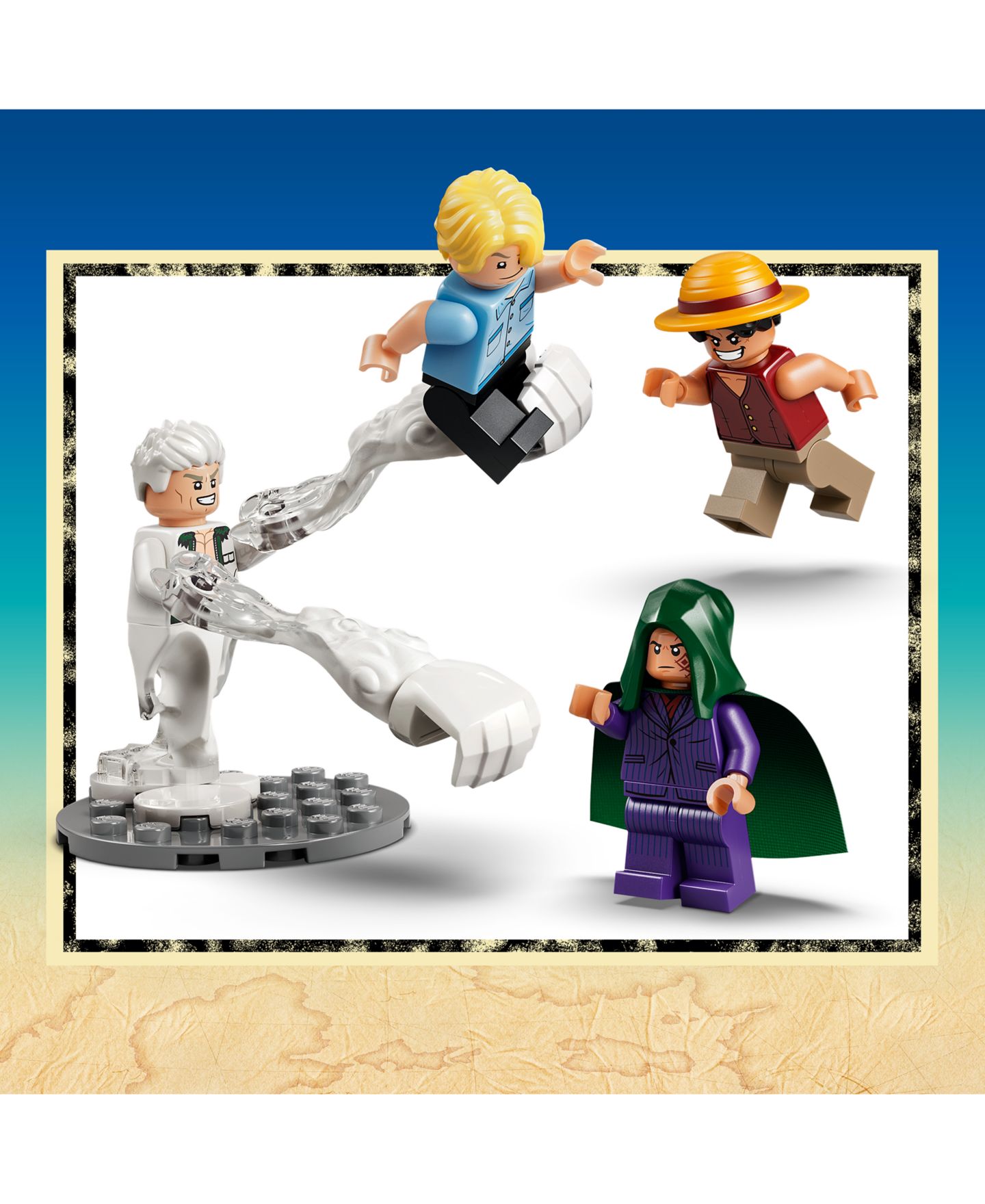 Детские конструкторы LEGO® One Piece Showdown with Captain Smoker 75642, 547 Pieces — фото 4