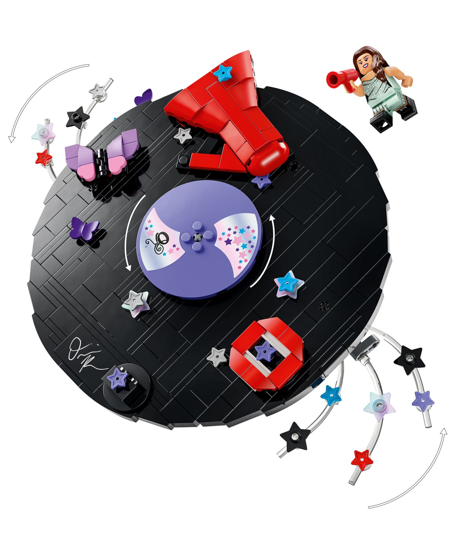 Детские конструкторы LEGO® Editions Olivia Rodrigo's Vinyl 43028, 360 Pieces — фото 2