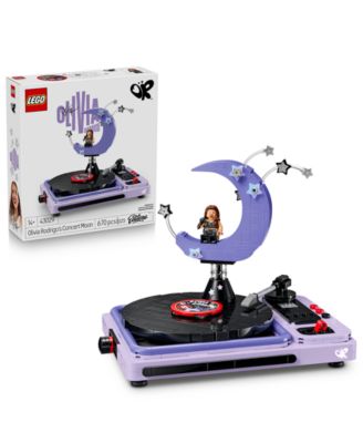 Olivia Rodrigo Concert Moon 43029 Rotating Record Player 670-Piece Building Set, Ages 14+