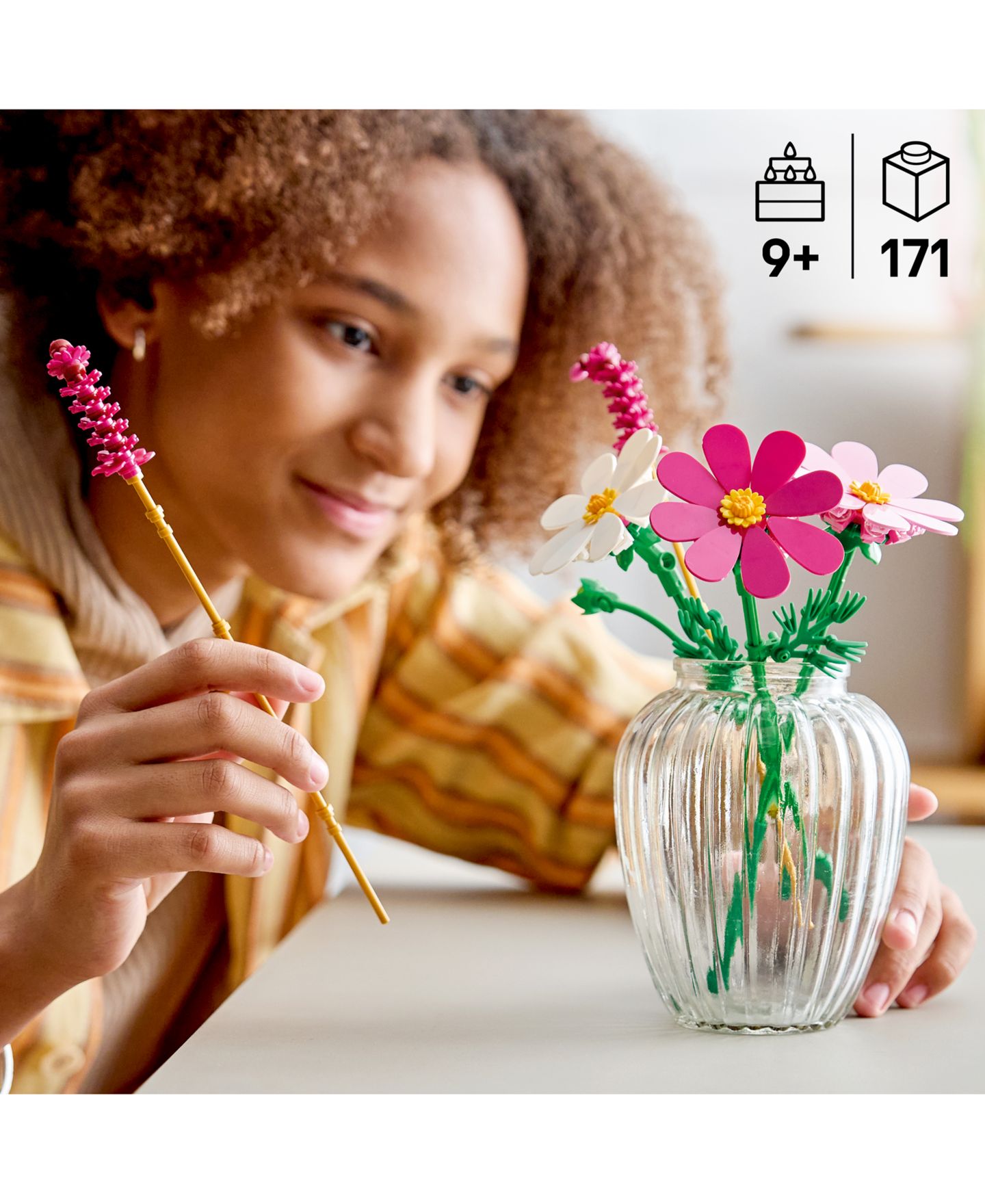 Детские конструкторы LEGO® Botanicals Cosmos Flowers 11514, 171 Pieces — фото 4