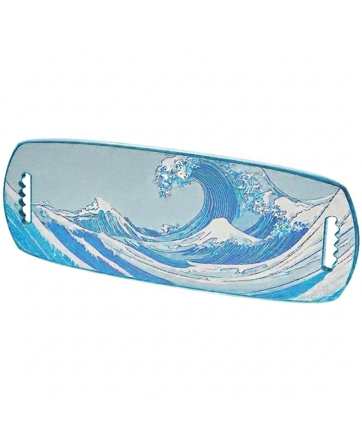 Hongge Wooden Balance Board Trainer 30 in with Roller Magnetic Stoppers and Storage Rack for Core and Surf Training