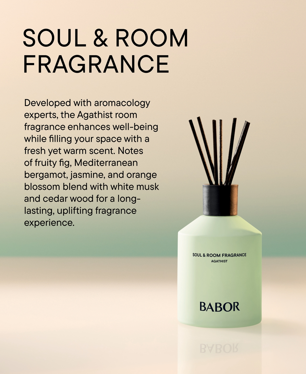 Babor Soul & Body Agathist Essential Oil Room Fragrance Diffuser, 2.7 oz.