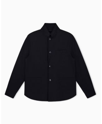 Men's Mandarin Collar Blazer
