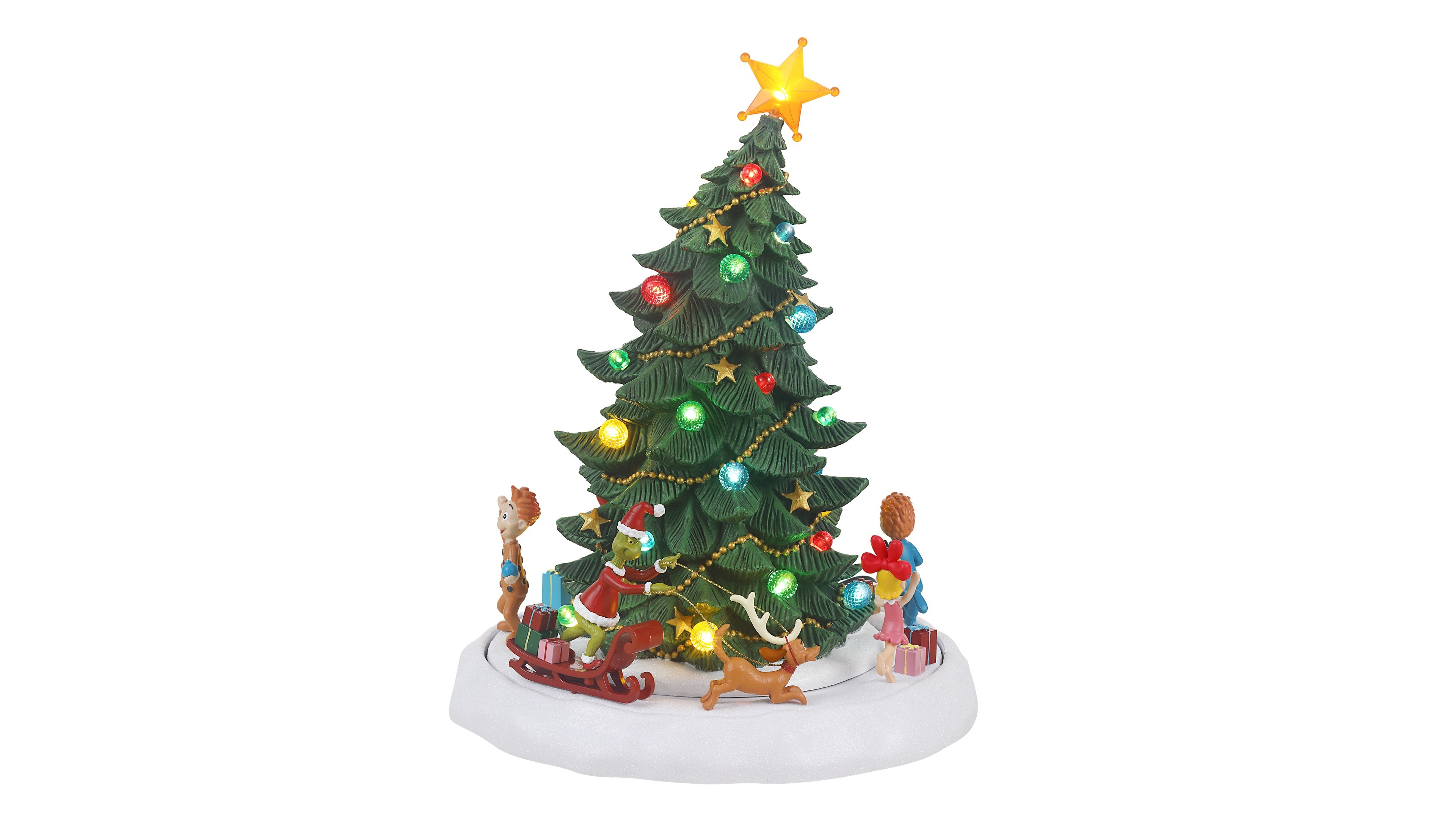 Mr. Christmas 14" Animated Grinch Tree