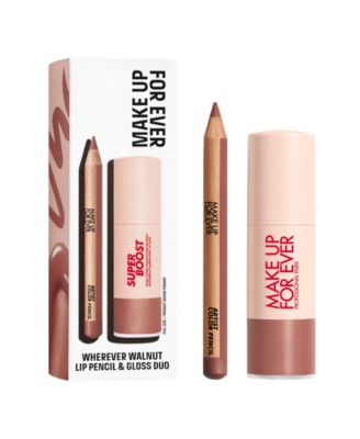 2-Piece Mini Artist Color Pencil Lip Liner & Lip Gloss Kit