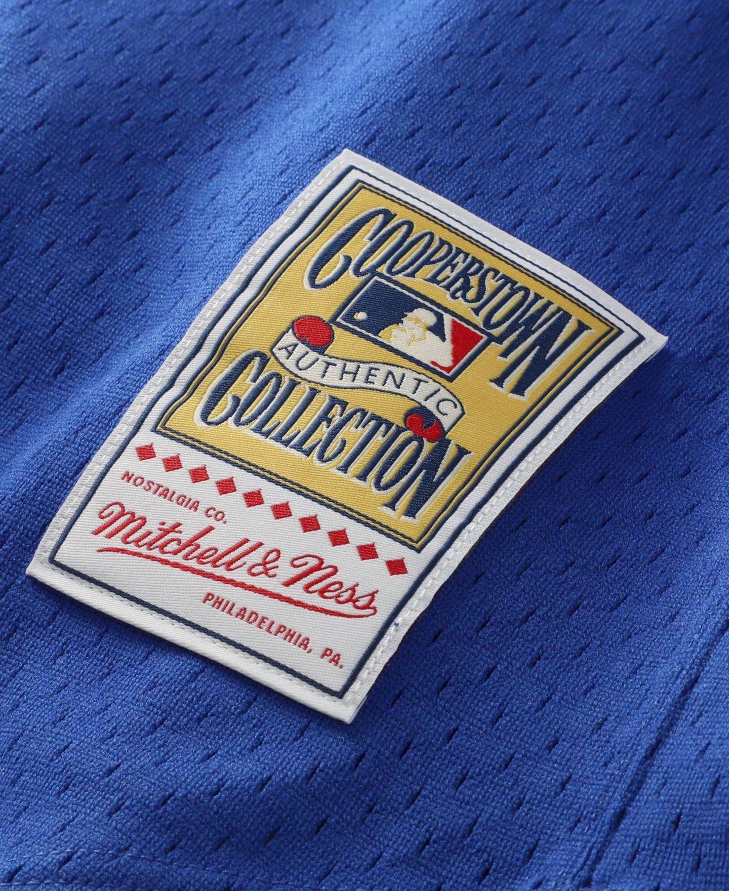 Мужской топ Mitchell & Ness Nolan Ryan Royal Texas Rangers Big & Tall Cooperstown Mesh Batting Practice Jersey — фото 7