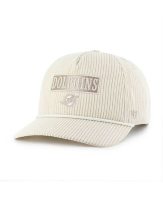 Women's Natural Miami Dolphins Mellow Corduroy Hitch Adjustable Hat