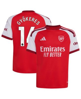 Big Boys and Girls Viktor Gy&ouml;keres Red Arsenal 2026/27 Home Replica Jersey
