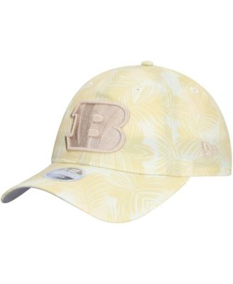 Women's Cream Cincinnati Bengals Frond 9TWENTY Adjustable Hat