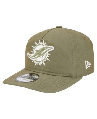 Men's Olive Miami Dolphins Nylon 19TWENTY Adjustable Hat