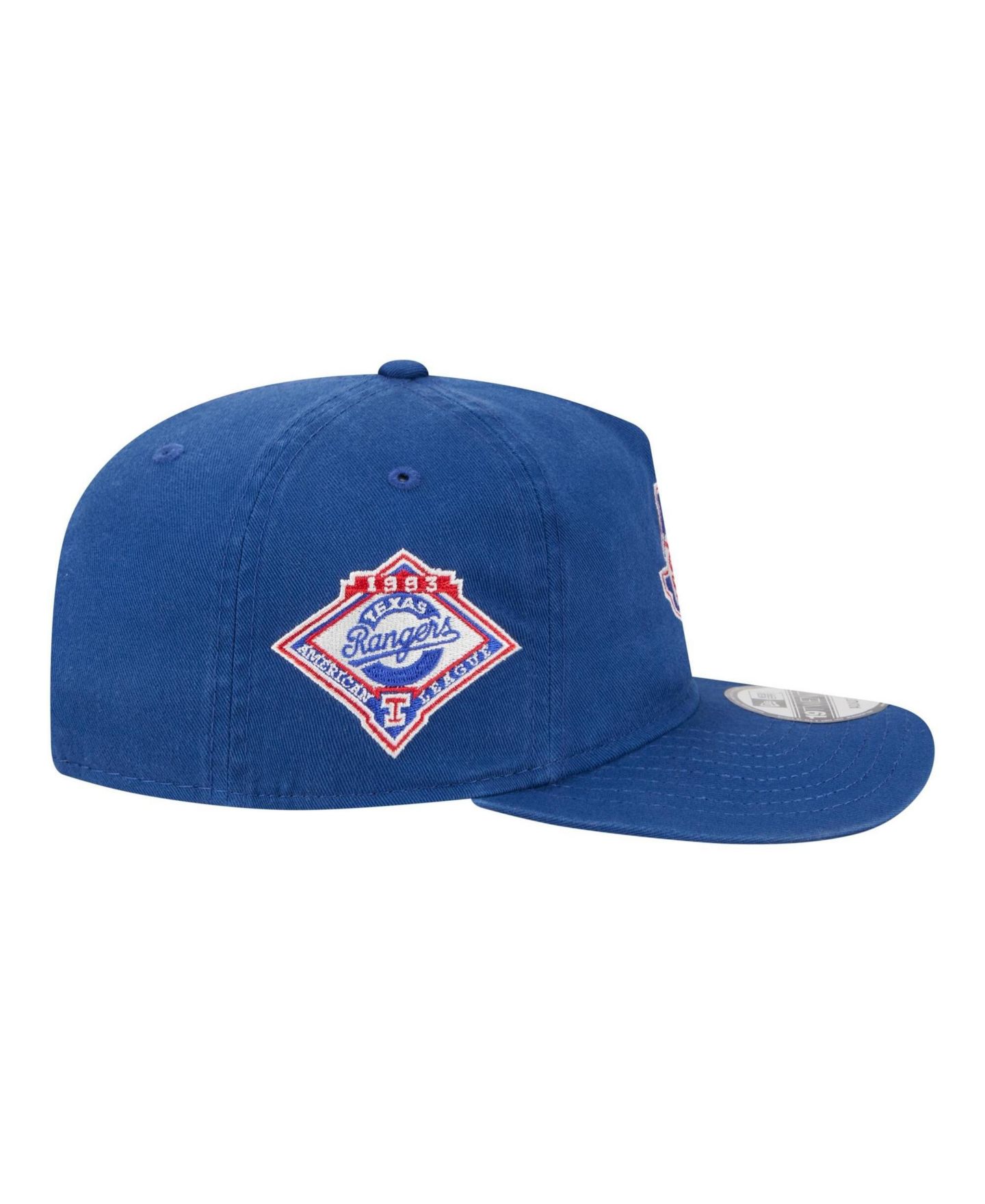 Мужская кепка New Era Royal Texas Rangers Championship 19TWENTY Adjustable Hat — фото 6