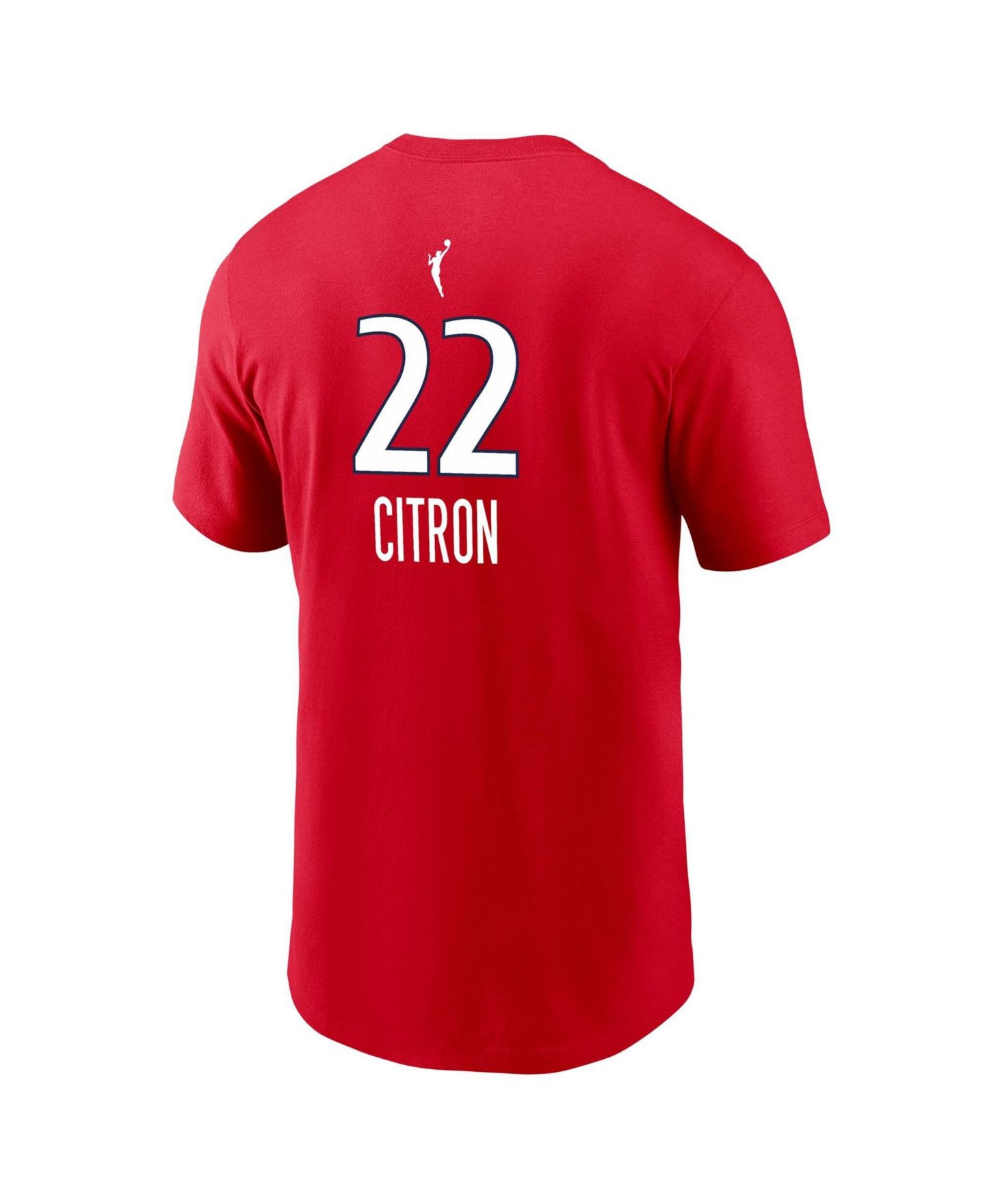 Мужская футболка Nike Sonia Citron Red Washington Mystics Explorer Edition Name & Number — фото 3