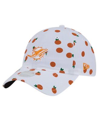 Women's White Miami Dolphins Fruit Pattern 9TWENTY Adjustable Hat