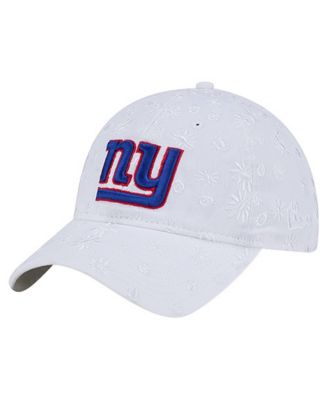 Women's White New York Giants Floral 9TWENTY Adjustable Hat