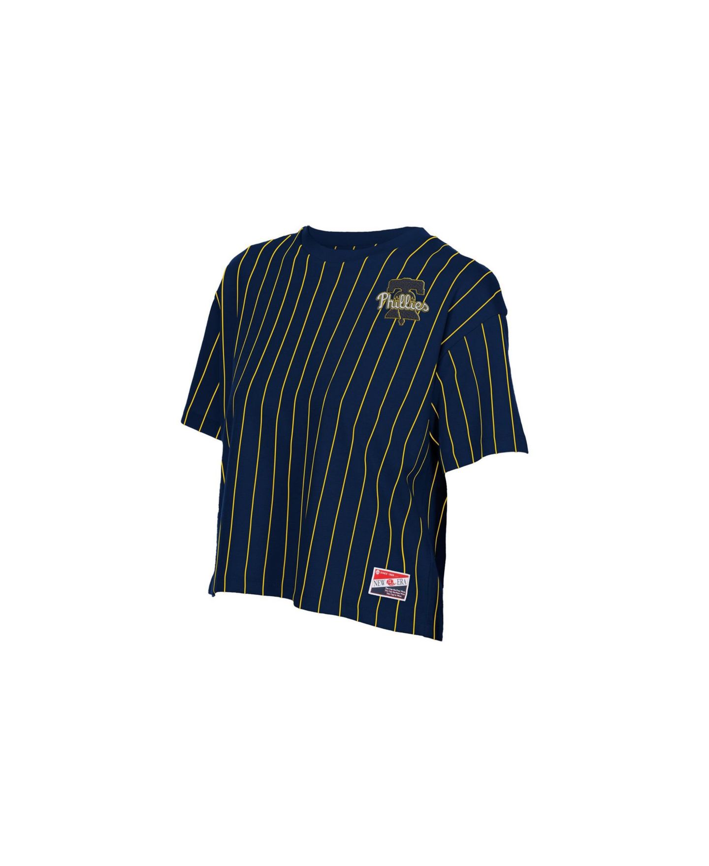 Женская футболка New Era Philadelphia Phillies Boxy Pinstripe — фото 3