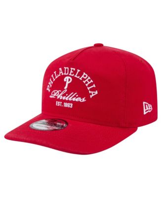 Men's Red Philadelphia Phillies Stacked 19TWENTY Adjustable Hat