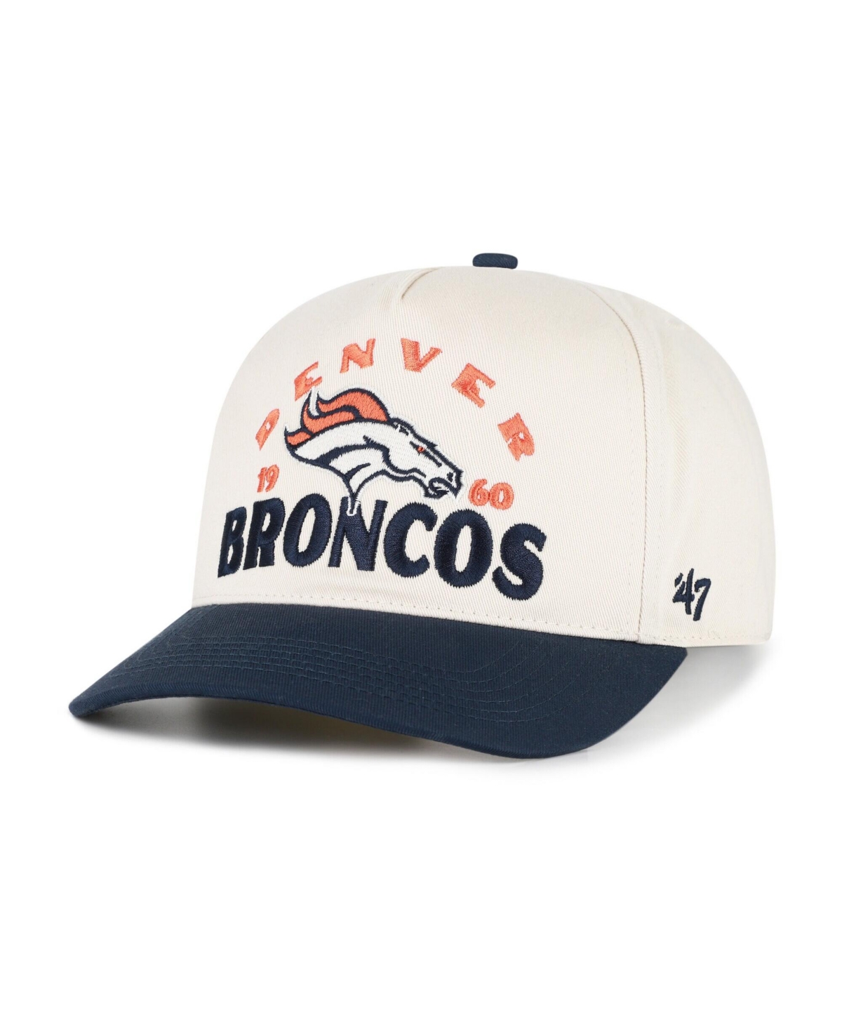 47 Brand Men's Natural Denver Broncos Arcitext Hitch Adjustable Hat - Natural