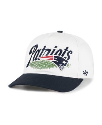 Men's Cream New England Patriots Enfield Hitch Adjustable Hat