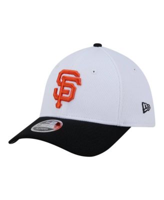Big Boys and Girls White/Black San Francisco Giants Baseball 39THIRTY M-Crown Flex Hat