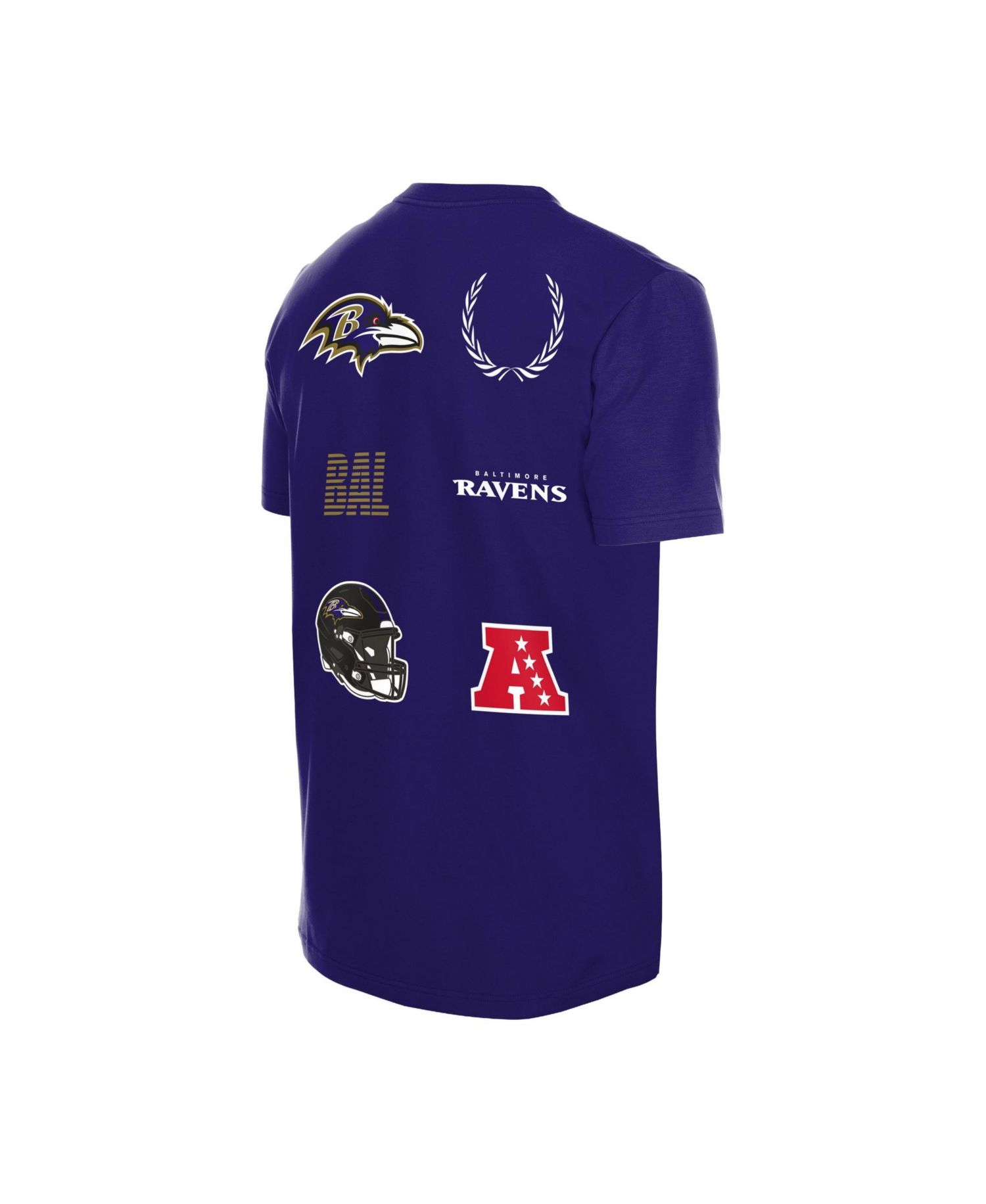 Men's Purple Baltimore Ravens Match T-Shirt