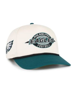 Men's Natural Philadelphia Eagles Frame Out Two Tone Hitch Adjustable Hat