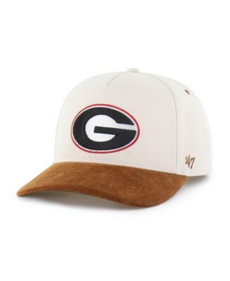 Brand Men's Natural/Brown Georgia Bulldogs Undyed Relaxed Hitch Adjustable Hat