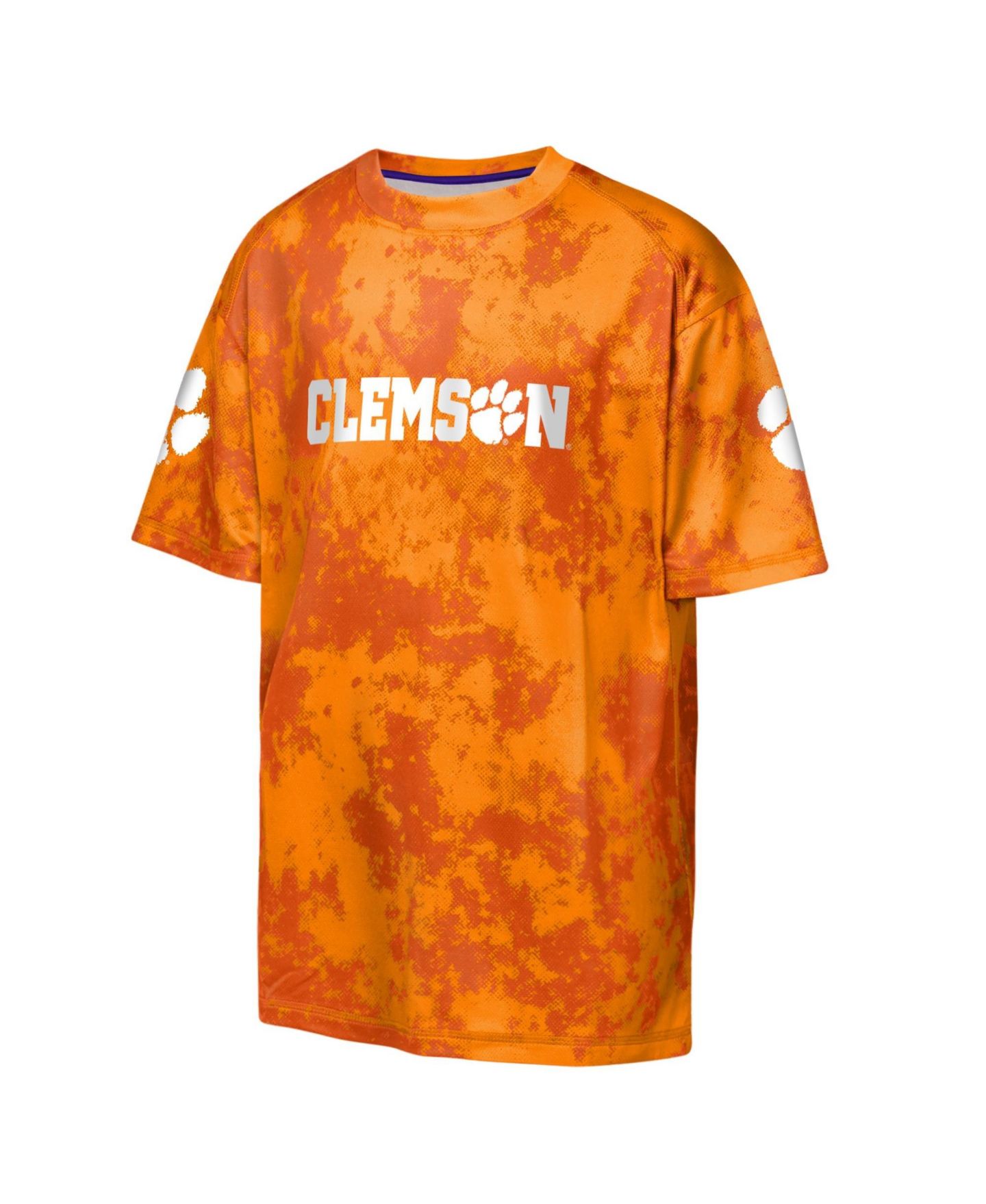 Детская футболка Outerstuff Orange Clemson Tigers Off-Side Sublimated — фото 2