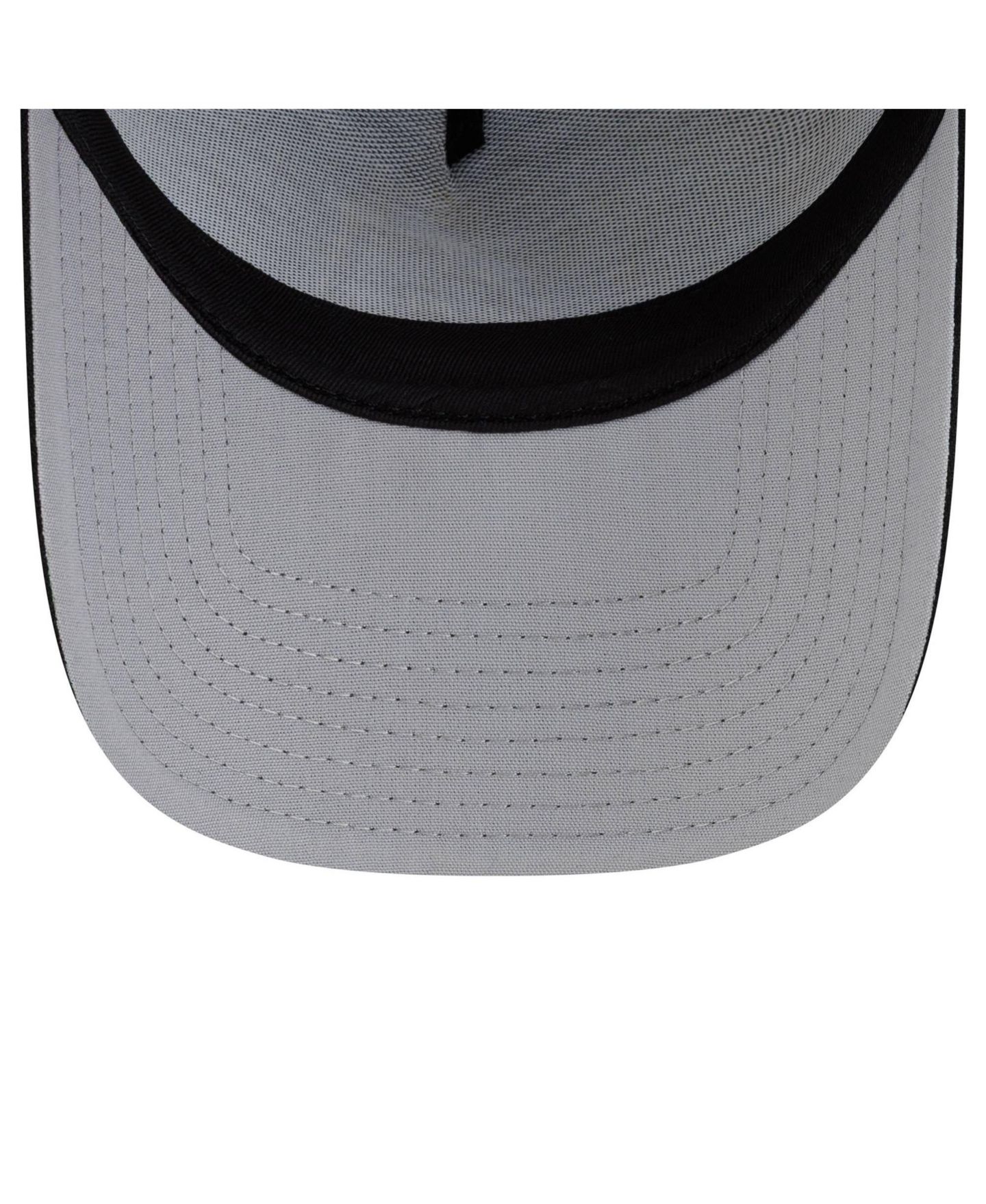 Мужская кепка New Era Black Arizona Diamondbacks Side Script 9FORTY A-Frame Trucker Adjustable Hat — фото 5