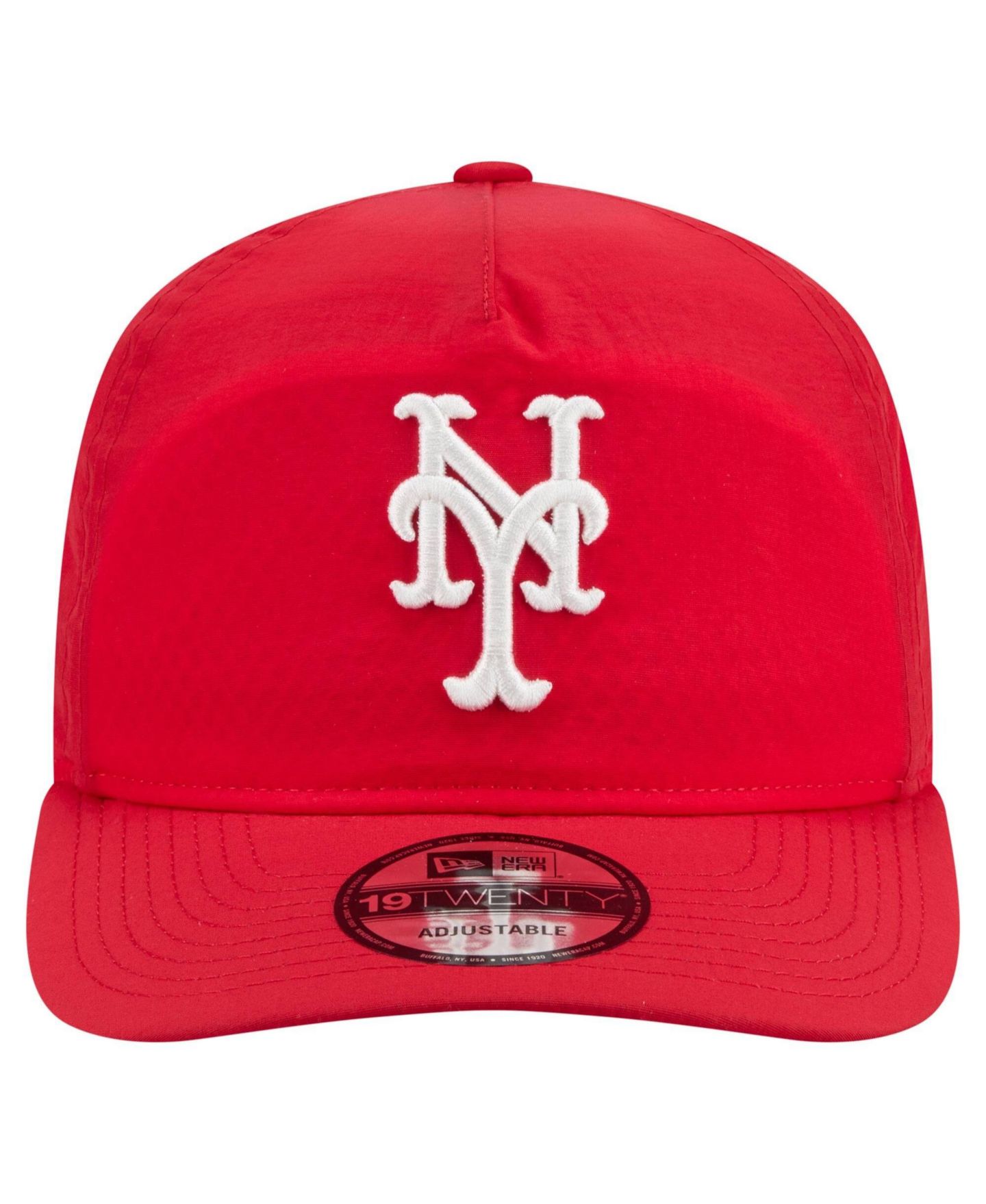 Мужская кепка New Era Red New York Mets Everyday 19TWENTY Adjustable Hat — фото 2