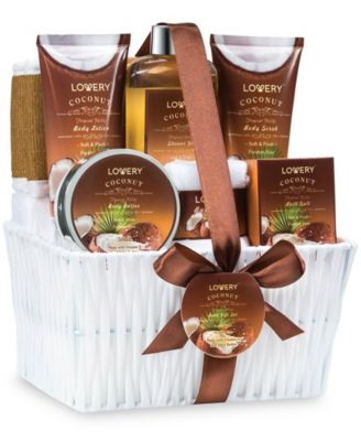 9-Piece Tropical Milky Coconut Bath Gift Set