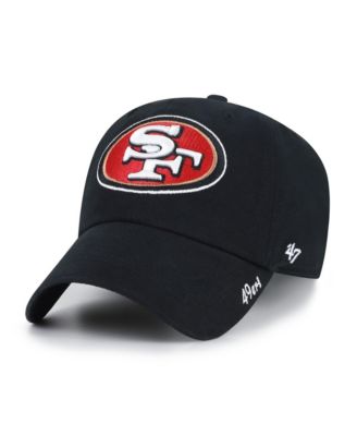 Women's Black San Francisco 49ers Miata Clean Up Adjustable Hat