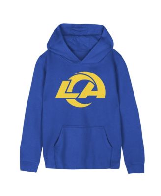 Preschool Royal Los Angeles Rams Primary Logo Fleece Hoodie