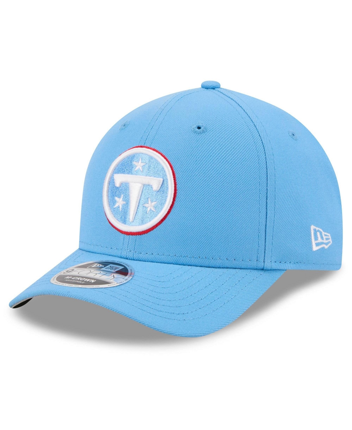New Era Men's Light Blue Tennessee Titans 9FORTY Adjustable Hat - Light Blue