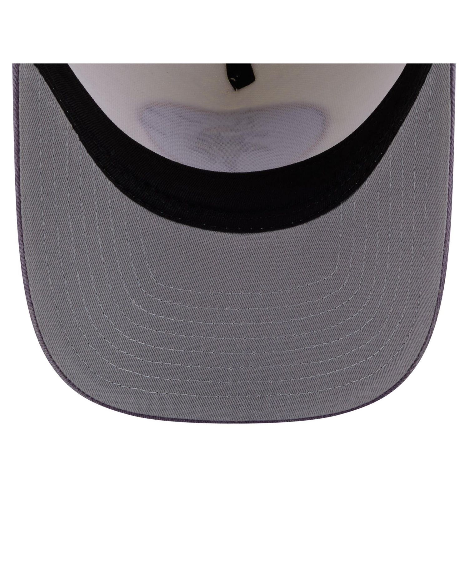 Men's Cream/Purple Minnesota Vikings Washed A-Frame 9FIFTY Snapback Hat