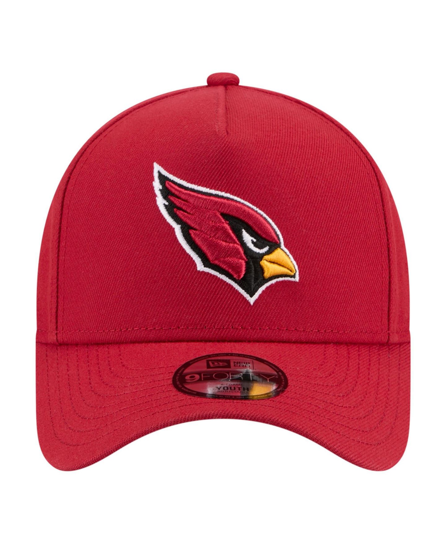 Детская кепка New Era Cardinal Arizona Cardinals 9FORTY A-Frame Adjustable Hat — фото 2