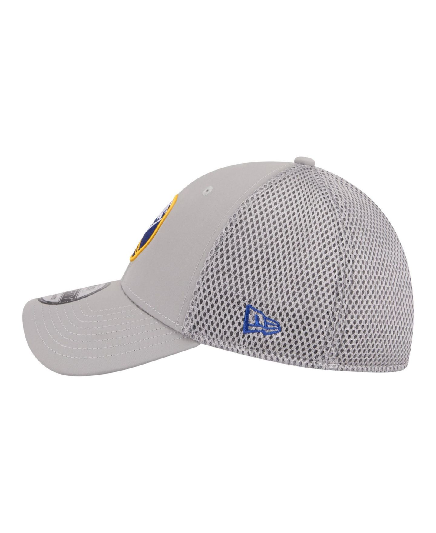 Мужская кепка New Era Gray Buffalo Sabres Logo 39THIRTY Flex Hat — фото 6
