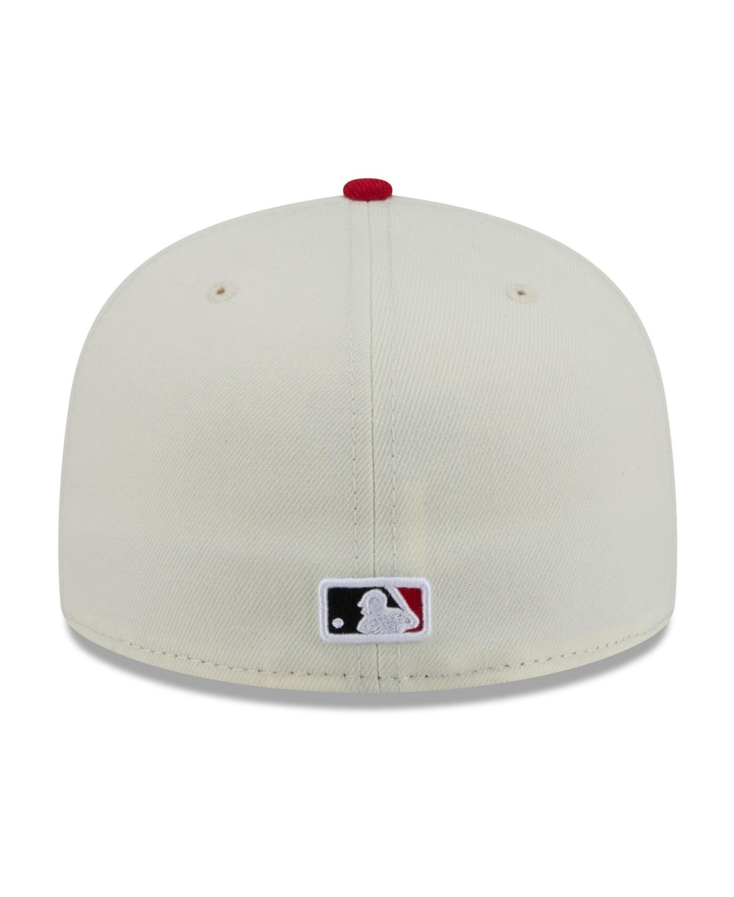 Мужская кепка New Era White/Red Cincinnati Reds Blossom 59FIFTY Fitted Hat — фото 4