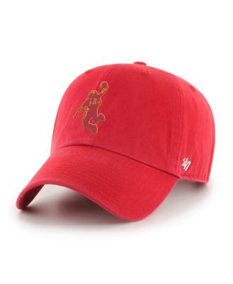 Men's Red Houston Rockets Alternate Clean Up Adjustable Hat