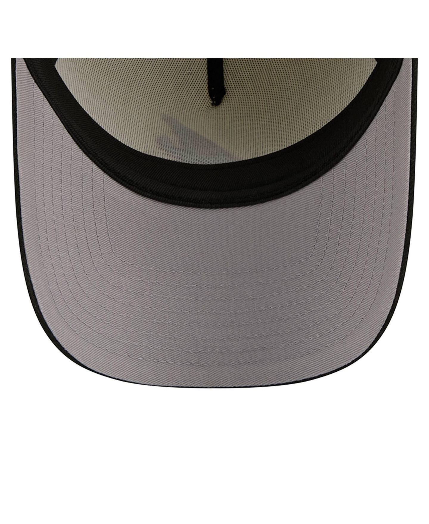 Мужская кепка New Era Cream Atlanta Braves Stadium Chrome 9FORTY A-Frame Adjustable Hat — фото 5