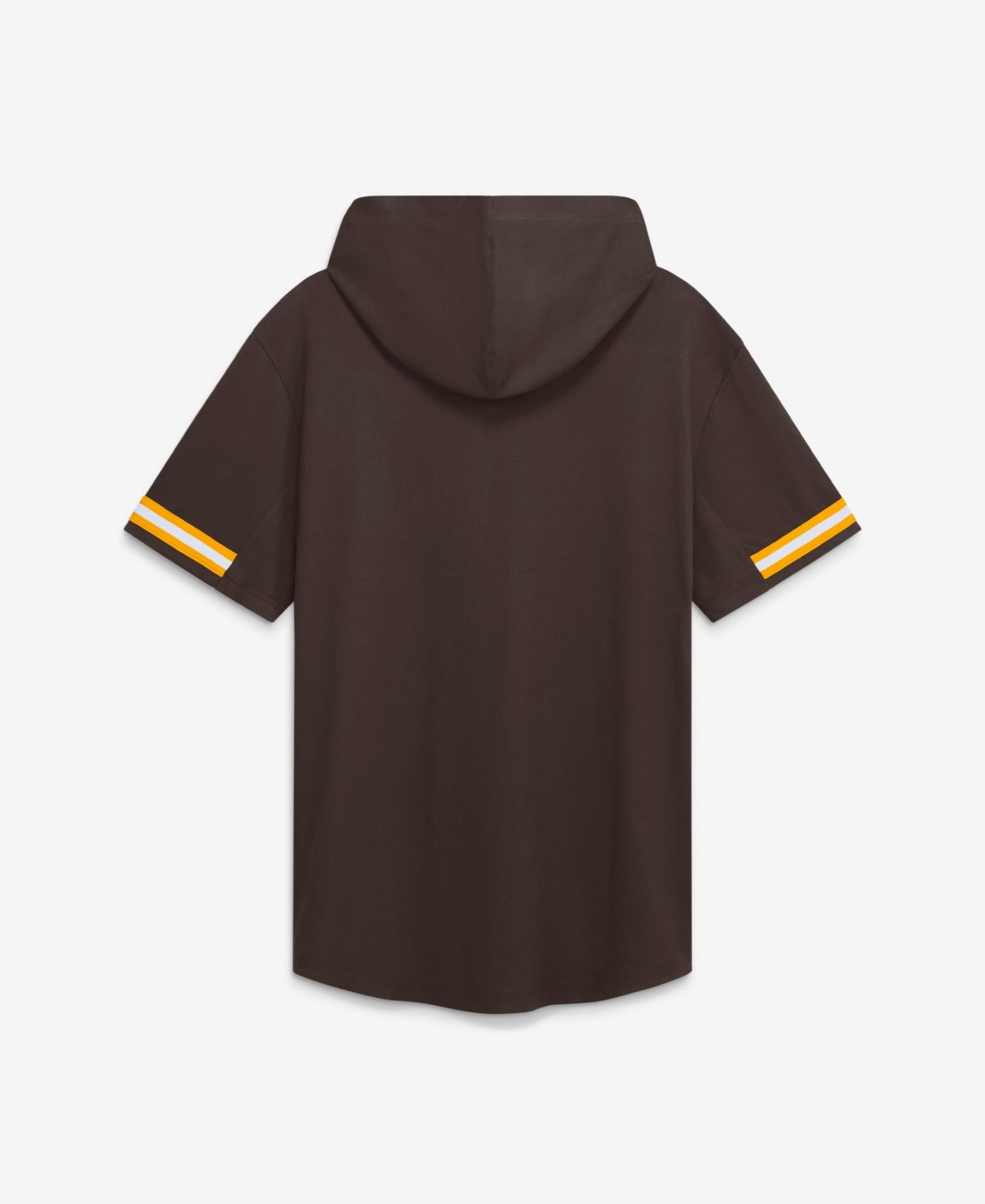Мужская футболка Fanatics Brown San Diego Padres Optimal Play Hooded — фото 3