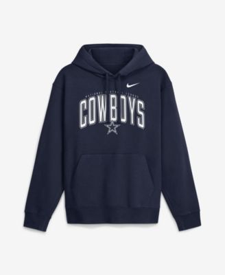 Men's Navy Dallas Cowboys Expect Victory Club Fleece Pullover Hoodie