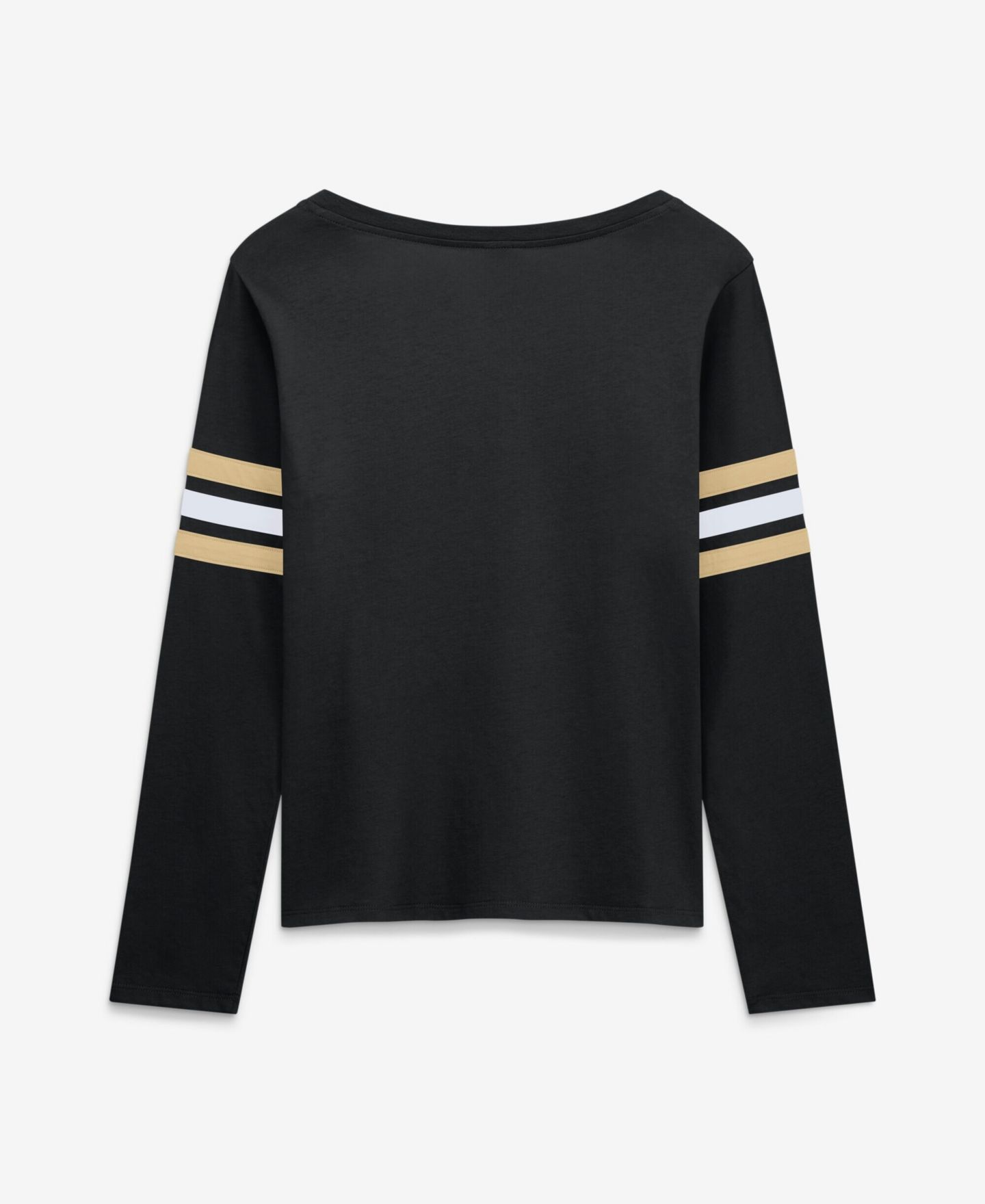 Женская футболка Fanatics New Orleans Saints Team First Coverage Scheme Lace-up Long Sleeve — фото 2