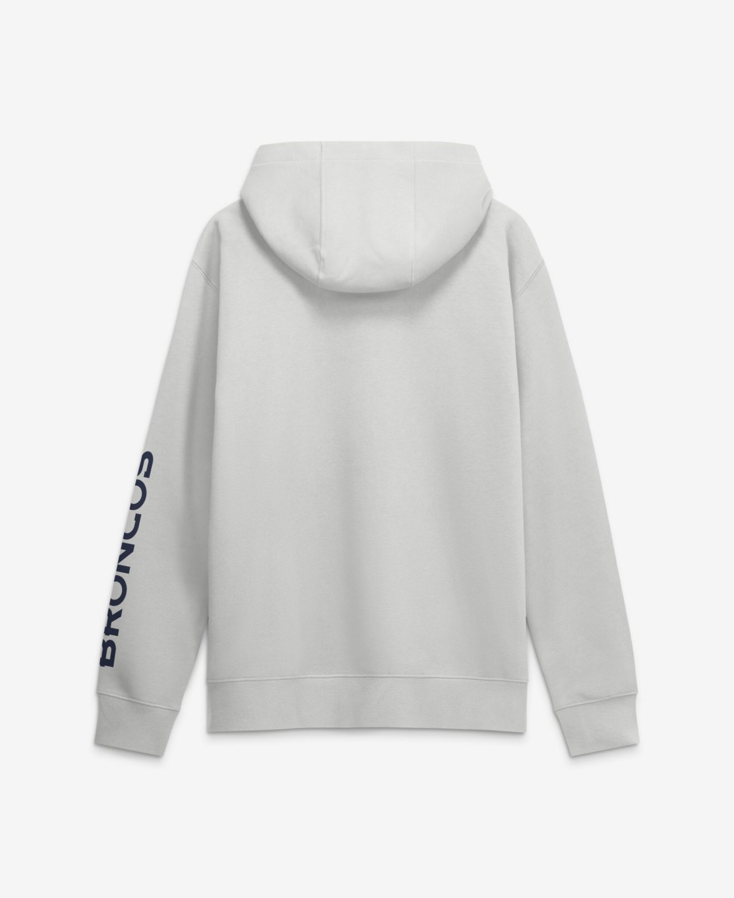 Мужское худи Nike Gray Denver Broncos Cool Down Club Full-Zip — фото 2