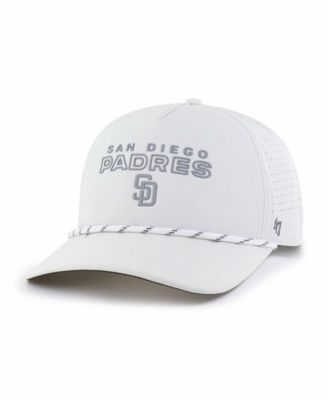 47 Brand Men's White San Diego Padres Forward Vault Hitch Adjustable Hat