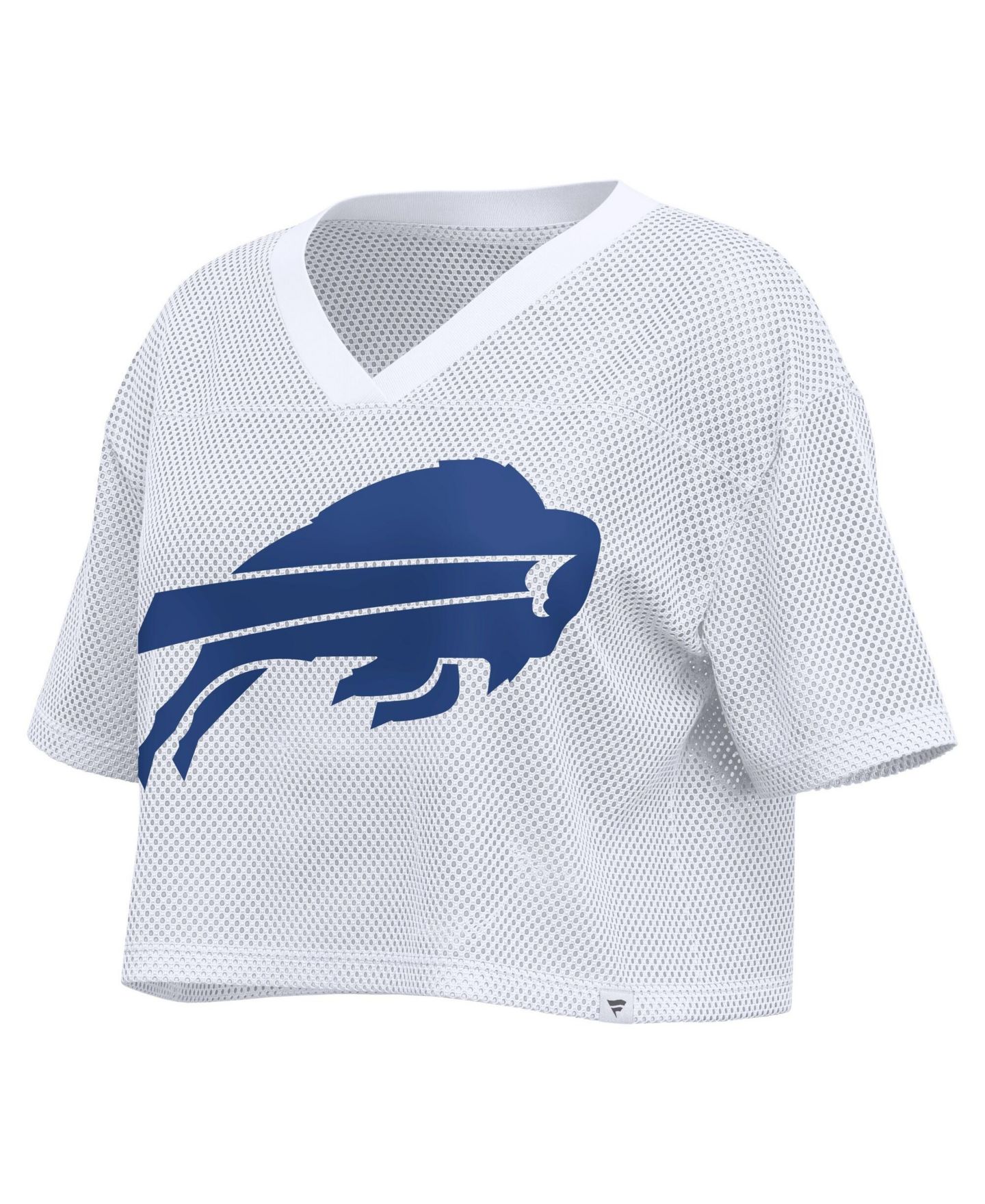 Женский топ Fanatics Buffalo Bills Oversized Cropped Mesh Jersey — фото 2