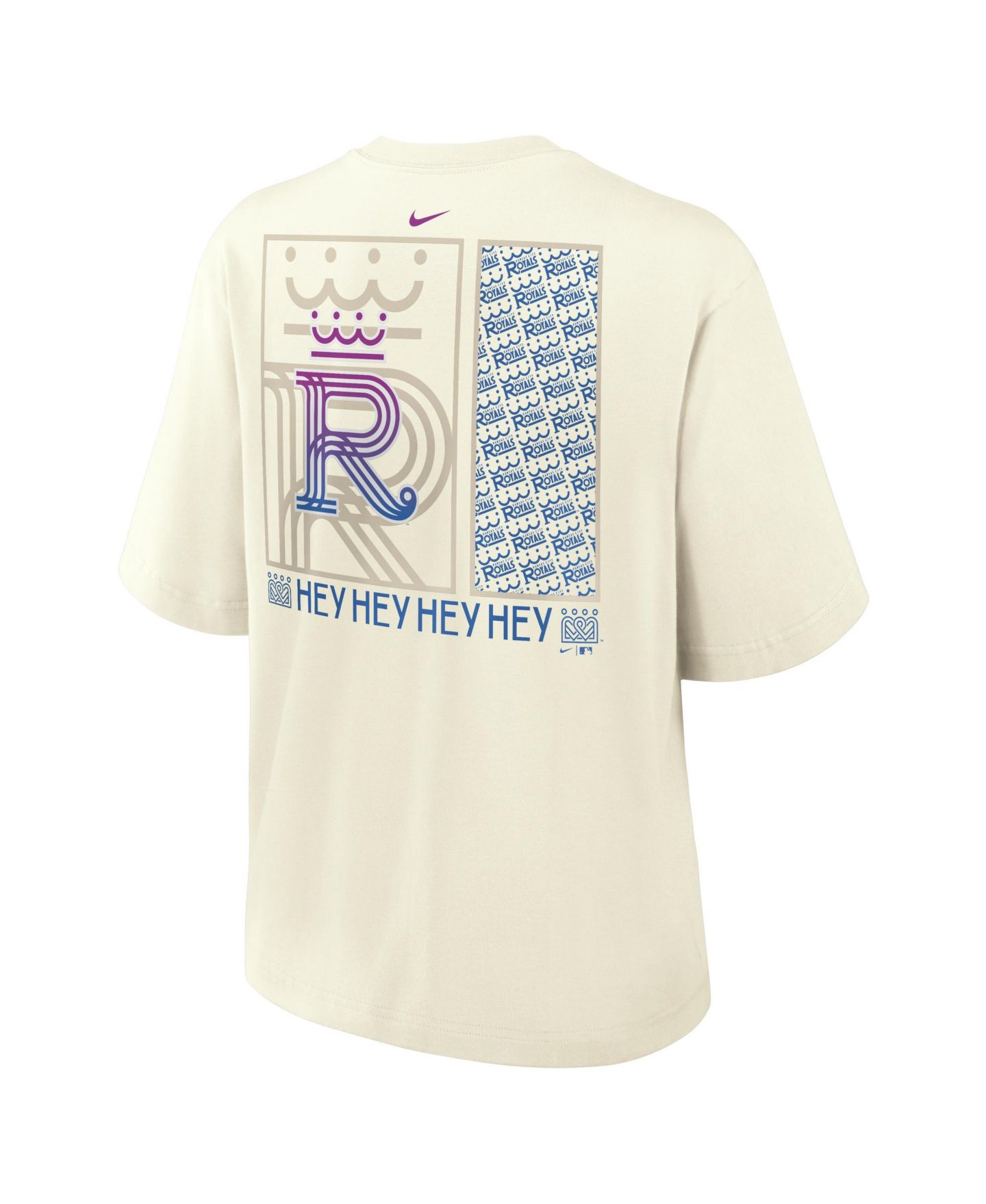 Женская футболка Nike Kansas City Royals Premium Essentials Relaxed-Boxy — фото 4