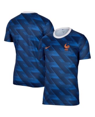 Men's Blue France National Team Home Sublimated Dri-FIT Top
